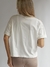 Remera Algodón Bordado Natural - Guakamole