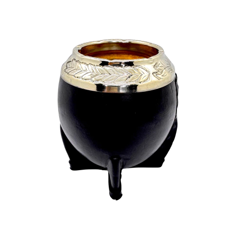Mate Torpedo Virola de Alpaca Cincelada - comprar online