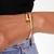 Bracelete Prego Banhado em Ouro 18k na internet