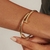 Bracelete Prego Banhado em Ouro 18k - loja online