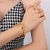Bracelete com Pingente Banhado em Ouro 18k na internet