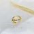 Anel Prego Banhado em Ouro 18k - loja online