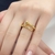 Anel Prego Banhado em Ouro 18k na internet