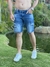 Bermuda Jeans Destroyd 100% - ALPHA JEANS