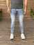 Calça jeans skinny marmorizada - Tecn T400 - comprar online