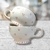 Taza con pie - Linea Corazones - comprar online
