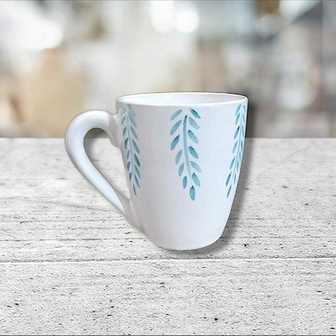 Tazas desayuno - Linea Hojas - comprar online