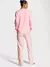 Pijama Manga Larga Rosa Victoria's Secret Talle L - comprar online
