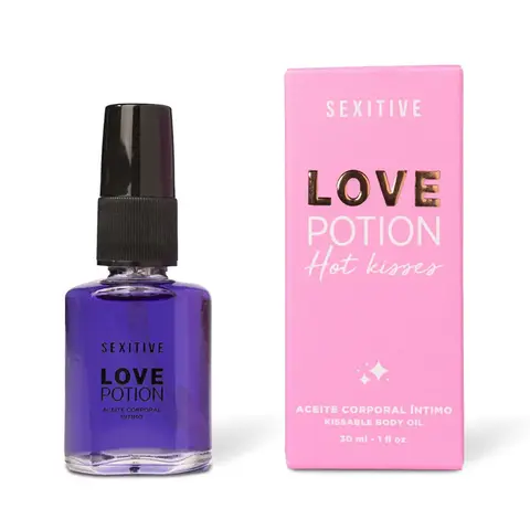 Aceite Corporal Sexitive Love Potion Sabor Frutos Rojos > 30 ML