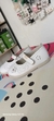 Guillermina Cuero 710 flor -Blanco-