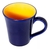 Taza de cerámica bicolor 330cc