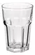 Vaso Vidrio Durax trago Largo Facetado - Capacidad: 400 ml - Diámetro: 8,5 cm - Altura: 12 cm. Pack x 6 unidades.