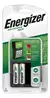 Cargador Energizer Maxi. incluye el cargador y 2 pilas recargables AA de 1300 mAh
