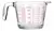 Jarra Medidora de Vidrio Templado para Cocina de 500ml. Vidrio borosilicato apto para Horno Microondas,Lavavajillas y Freezer.