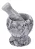 Mortero de Mármol para Moler con Machacador "Crystal Rock"