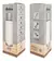 Termo Hudson de Acero Inoxidable doble pared con Tapón de Acero a rosca 750cc BLANCO - comprar online