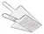 Parrilla para Pescados, Carnes Vegetales y todo lo que quieran poner en la parrilla. Plegable, de material resistente CHICA 40x15cm