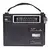 Radio Eléctrica y a Pilas Winco W2004 Am Fm ¡ Excelente Sonido ! Color Negro