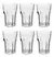 Vaso faceteado Durax x6