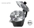 Cafetera aluminio negra tipo italiana Hudson - Bazar Mundo