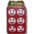 Molde Caritas Emojis de plástico x6. Para hacer caritas divertidas en pollo, papas verduras,pescado,etc.