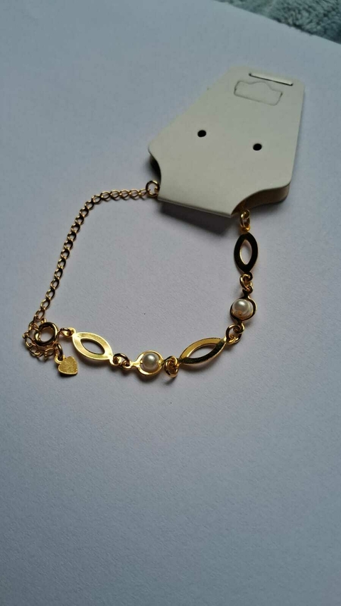 PULSEIRA JÚLIA - FOLHEADO A OURO