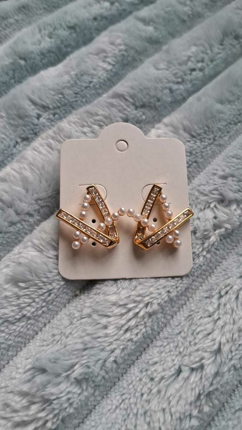 BRINCO ÂNGELA - FOLHEADO A OURO