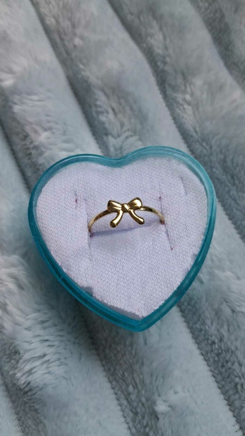 ANEL LAÇO - FOLHEADO A OURO