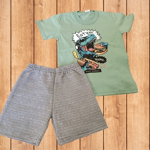 CONJUNTO DE ROUPA INFANTIL MENINO - TAMANHO 6 - Cód 202306 - comprar online