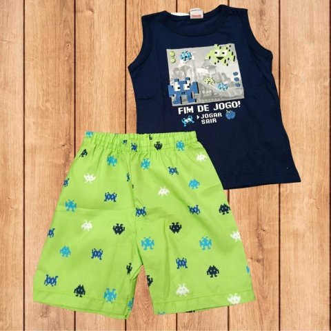 CONJUNTO DE ROUPAS INFANTIL MENINO TAMANHO 2 - CÓD 202323 - comprar online