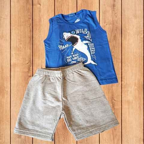 CONJUNTO INFANTIL MENINO ESCOLHA O TAMANHO
