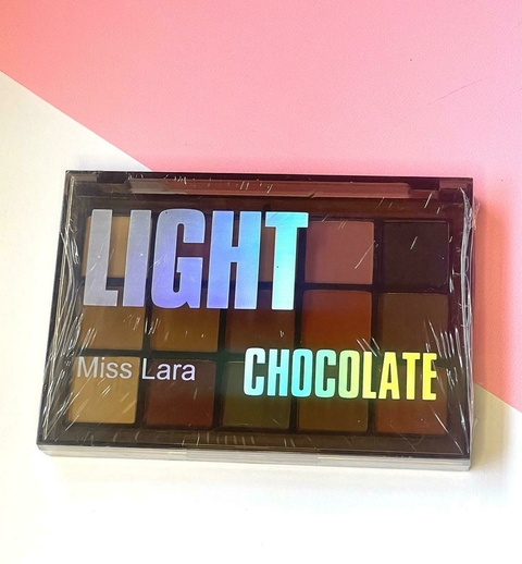 PALETA CHOCOLATE LIGHT MISS LARA 15 TONOS