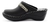 Zueco Cerrado Cuero Mujer Acolchado Confort Negro - comprar online