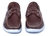 Zapatos De Hombre Náuticos De Cuero Con Cordon Liviano Marron - Afrodita Shoes