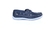 Zapatos De Hombre Náuticos De Cuero Con Cordon Liviano Azul