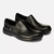 Zapato Mocasin Cuero Cavatini Comfort Hombre Ancho Negro - Afrodita Shoes