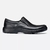 Zapato Mocasin Cuero Cavatini Comfort Hombre Ancho Negro