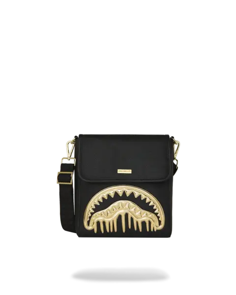 GOLDHEART SHARK DRIP MESSENGER SLING SPRAYGROUND