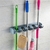 Organizador de Equipamentos c/ 5 Espaços e 6 Ganchos SuperPro Bettanin Cabos Suportes Vassoura Rodos Encaixes Acessórios - comprar online