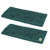 Kit 10 Unidades Fibra de Limpeza Pesada Verde British 100 x 230 mm Para Panelas Pisos Azulejos Limpeza de Final de Obra na internet