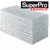 Kit 50 Unidades Fibra Leve Branca SuperPro Bettanin 22,5 x 10 cm Para Limpeza de Acabamento de Superfícies Delicada - comprar online