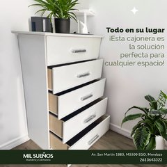 CAJONERA BLANCA MEDIANA