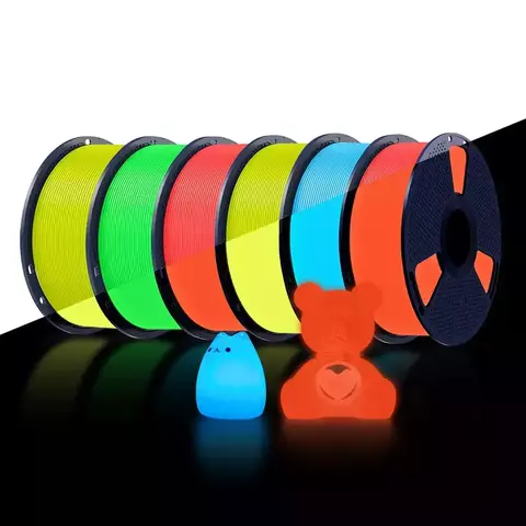 Filamento Sunlu PLA Glow In The Dark luminoso