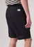 BERMUDA LINO LAVADO NEGRO (03811030502) - comprar online