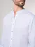 CAMISA LINO CUELLO MAO BLANCO (03810320401) - comprar online