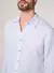 CAMISA LINO LAVADO CELESTE (03810320223) en internet
