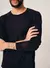 SWEATER CUELLO REDONDO RAGLAN ALGODON LINO NEGRO (04010721202) - comprar online