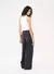 PANTALON CARGO LINO ALGODON AZUL MARINO (04030929369) en internet
