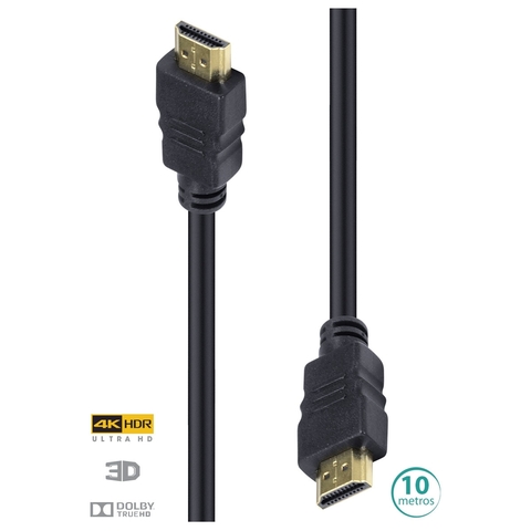 Cabo Hdmi Vinik 2.0 4k 3d 10 Metros H20-10