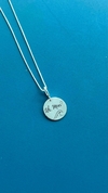 Colar Frases Ah Mar em Prata 925